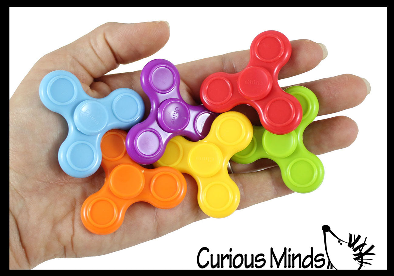 Mini Fidget Spinners - Fidget Toy - Sensory Stress Toy - Tiny Hand Spinner Toy - Party Favors