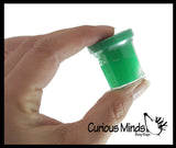 LAST CHANCE - LIMITED STOCK - Mini Neon Noise Fart Putty - Mini Slime Containers for Halloween Goody Bags - Trick or Treat