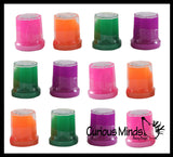 Mini Neon Noise Fart Putty - Mini Slime Containers for Halloween Goody Bags - Trick or Treat