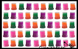 LAST CHANCE - LIMITED STOCK - Mini Neon Noise Fart Putty - Mini Slime Containers for Halloween Goody Bags - Trick or Treat
