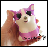 Small Animal Slow Rise Squishies Slow Rise Foam - Scented Sensory, Stress, Fidget Toy - Unicorn, Frog, Cat, Dog, Alpaca, Panda, Duck, Sloth