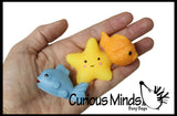 LAST CHANCE - LIMITED STOCK -  - SALE - Small Mochi Squishy Animals - Kawaii -  Sensory, Stress, Fidget Party Favor Toys