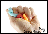 Bagged Cute Animal Mochi Squishy Animals - Kawaii -  Cute Individually Wrapped Toys - Sensory, Stress, Fidget Party Favor Toy