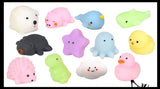 LAST CHANCE - LIMITED STOCK - SALE  - Cute Animal Mochi Squishy Animals - Kawaii -  Cute Individually Wrapped Toys - Sensory, Stress, Fidget Party Favor Toy