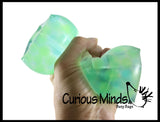 Jumbo Water Trick Snake Filled with Water Beads - Stress Toy - Slippery Tricky Wiggly Wiggler Tube - Squishy Wiggler Sensory Fidget Ball