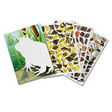 Mosaic Sticker Book - Sticker by Number Activity Book - Relaxing Craft Travel