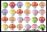 Cute Mushroom Micro Slow Rise Squishy Toys - Memory Foam Party Favors, Prizes, OT