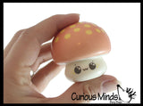Cute Mushroom Micro Slow Rise Squishy Toys - Memory Foam Party Favors, Prizes, OT