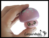 Cute Mushroom Micro Slow Rise Squishy Toys - Memory Foam Party Favors, Prizes, OT