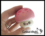 Cute Mushroom Micro Slow Rise Squishy Toys - Memory Foam Party Favors, Prizes, OT