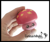 Mushroom Family - 3 Cute Mushroom Slow Rise Squishy Toys - Memory Foam Party Favors, Prizes, OT