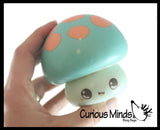 Mushroom Family - 3 Cute Mushroom Slow Rise Squishy Toys - Memory Foam Party Favors, Prizes, OT