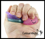 Narwhal Animal Mochi Squishy  - Adorable Cute Kawaii - Individually Wrapped Toys - Sensory, Stress, Fidget Party Favor Toy - Whale