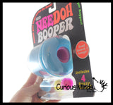 LAST CHANCE - LIMITED STOCK - Nee Doh Booper Gun Shooter Toy, Build Resistance for Strengthening Exercise, Pull, Stretchy, Fiddle Nee Doh