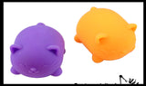 Nee-Doh Groovy Cat Soft Doh Filled Stretch Ball - Ultra Squishy and Moldable Relaxing Sensory Fidget Stress Toy