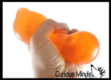 NeeDoh Gummy Bear - Gel Filled Stress Balll - Ultra Squishy and Moldable Relaxing Sensory Fidget Stress Toy Nee doh