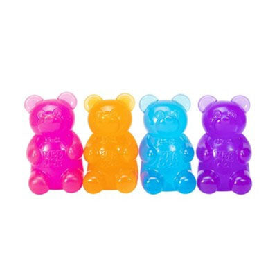 Nee-Doh Gummy Bear - Gel Filled Stress Balll - Ultra Squishy and Molda