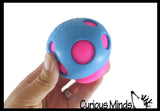 NeeDoh Mushroom - Groovy Shroom Soft Doh Filled Stretch Ball with Mesh Web - Ultra Squishy and Moldable Relaxing Sensory Fidget Stress Toy Nee Doh