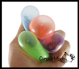 NeeDoh Stickums - 12 Teenie Tiny Soft Air Filled Stretch Ball - Ultra Squishy and Sticky Relaxing Sensory Fidget Stress Toy Nee Doh