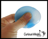 NeeDoh Stickums - 12 Teenie Tiny Soft Air Filled Stretch Ball - Ultra Squishy and Sticky Relaxing Sensory Fidget Stress Toy Nee Doh
