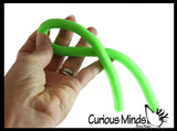NeeDoh Noodlies 5 Stretchy Noodle Strings Fidget Toy - 13" Long, Not Sticky, Thick, Build Resistance for Strengthening Exercise, Pull, Stretchy, Fiddle Nee Doh