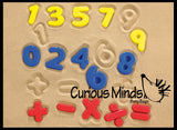 LAST CHANCE - LIMITED STOCK - CLEARANCE - SALE - Number and Operator Educational Sand Molds for Kids