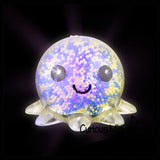 Light Up Octopus - Air and Styrofoam Bead Filled Squeeze Stress Balls  -  Sensory, Stress, Fidget Toy Super Soft