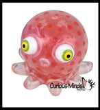 Octopus with Big Eyes Water Bead Gel Filled Squeeze Stress Balls - Sensory, Stress, Fidget Toy