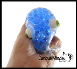 Octopus with Big Eyes Water Bead Gel Filled Squeeze Stress Balls - Sensory, Stress, Fidget Toy