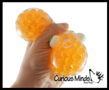 Octopus with Big Eyes Water Bead Gel Filled Squeeze Stress Balls - Sensory, Stress, Fidget Toy