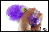 Octopus with Big Eyes Water Bead Gel Filled Squeeze Stress Balls - Sensory, Stress, Fidget Toy