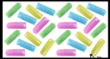 Pearl Swirl Water Filled Tube Snake Stress Toy - Squishy Wiggler Sensory Fidget Ball - Trick Snake
