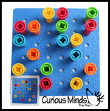 LAST CHANCE - LIMITED STOCK - Problem Solving - Pattern Matching Busy Bag with Pegs and Board