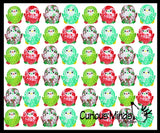 Cute Holiday Penguin Festive Bubble Popper Fidget Toy - Fun Party Favor Toy - Christmas Winter