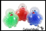 Penguin Animal Water Bead Filled Squeeze Stress Balls -  Sensory, Stress, Fidget Toy