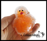 Penguin Animal Water Bead Filled Squeeze Stress Balls -  Sensory, Stress, Fidget Toy