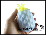 Cute Pineapple Soft Fluff- Filled Squeeze Stress Balls  -  Sensory, Stress, Fidget Toy Super Soft Fruit