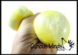 Cute Pineapple Soft Fluff- Filled Squeeze Stress Balls  -  Sensory, Stress, Fidget Toy Super Soft Fruit