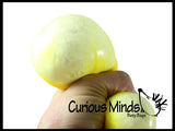 Cute Pineapple Soft Fluff- Filled Squeeze Stress Balls  -  Sensory, Stress, Fidget Toy Super Soft Fruit