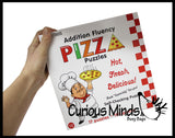 LAST CHANCE - LIMITED STOCK - / SALE - Addition Pizza Puzzle - Early Math - Early Childhood Teacher Supply