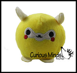 3" Plush Animal Squishy Slow Rise Foam Stuffed Animals-  Sensory, Stress, Fidget Toy