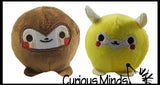 3" Plush Animal Squishy Slow Rise Foam Stuffed Animals-  Sensory, Stress, Fidget Toy