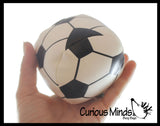 LAST CHANCE - LIMITED STOCK  - SALE - Plush 4" Soccer Ball Style Kick Balls
