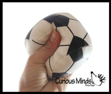 LAST CHANCE - LIMITED STOCK  - SALE - Plush 4" Soccer Ball Style Kick Balls