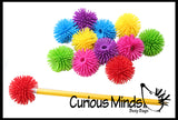LAST CHANCE - LIMITED STOCK - SALE - Large Hedge Ball Pencil Toppers - Sensory Office Toy - Party Favor Classroom Prize