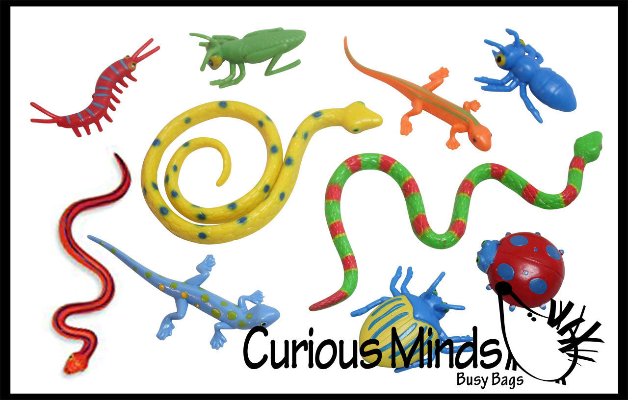 LAST CHANCE - LIMITED STOCK  - Pool Dive - Snakes, Lizards and Bug Pool and Sand Hunt Toy - Dig sift and find buried critters - Pool Dive
