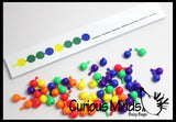 PDF DOWNLOAD - Pop Bead Early Pattern Busy Bag - Match patterns and make jewelry with pop beads - Quiet Learning Activity