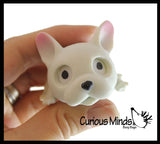 Pop Eye Dog -  Soft Doh Filled Stretch Ball - Ultra Squishy Relaxing Sensory Fidget Stress Toy