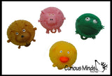 Cute 3" Animal Puffer Ball -  Sensory Fidget Toy