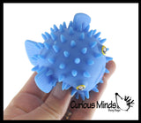 Puffer Fish Puffer Ball - Small Novelty Toy - Party Favors - Air Filled Sensory Fidget Toys